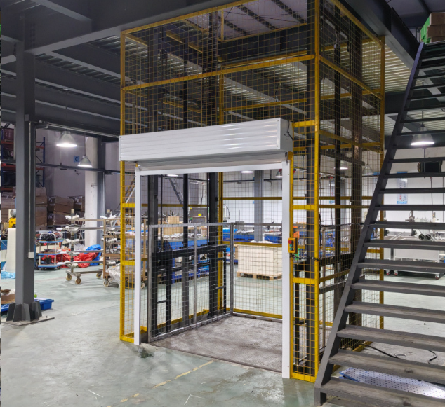 朝阳食品厂物料提升